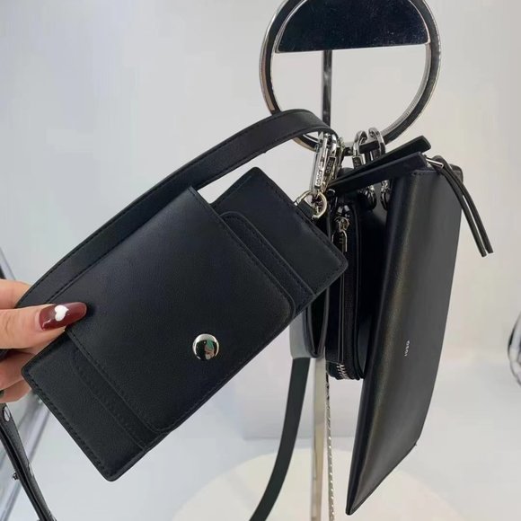 OSOI Handbags - OSOI Banglering Black Bag